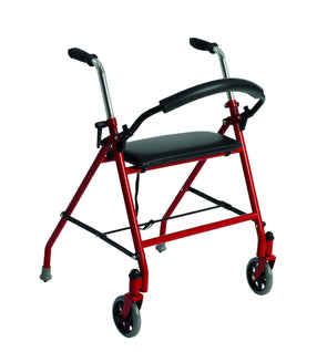 Two Wheeled Walker with Seat