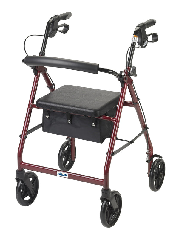 Rollator Walker with Padded Seat